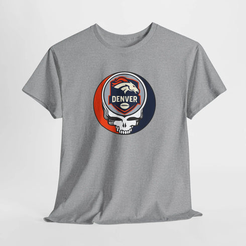 Grateful Dead - Denver Broncos Stealie Unisex T-Shirt - NFL - StealieShop